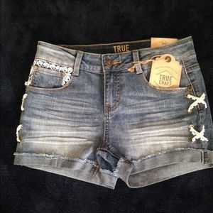 Girl's Denim Jean Shorts